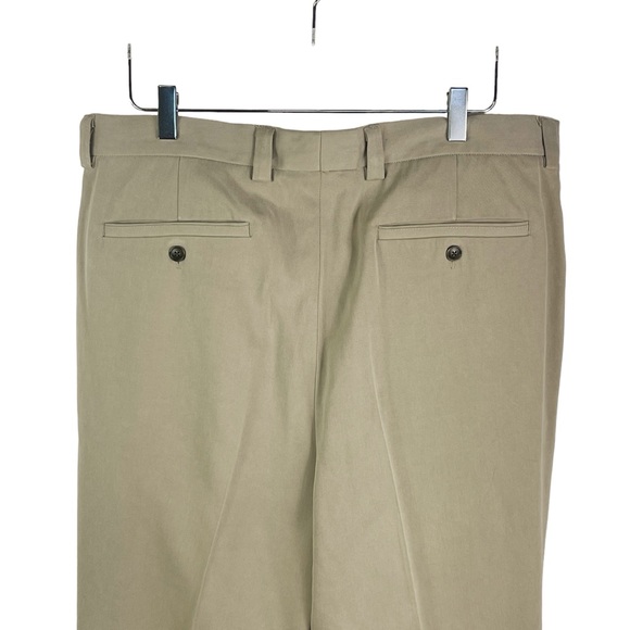 Tommy Bahama 100% Silk Relax Tan Chino Pants Neutral Men's 36x30 - Picture 5 of 12